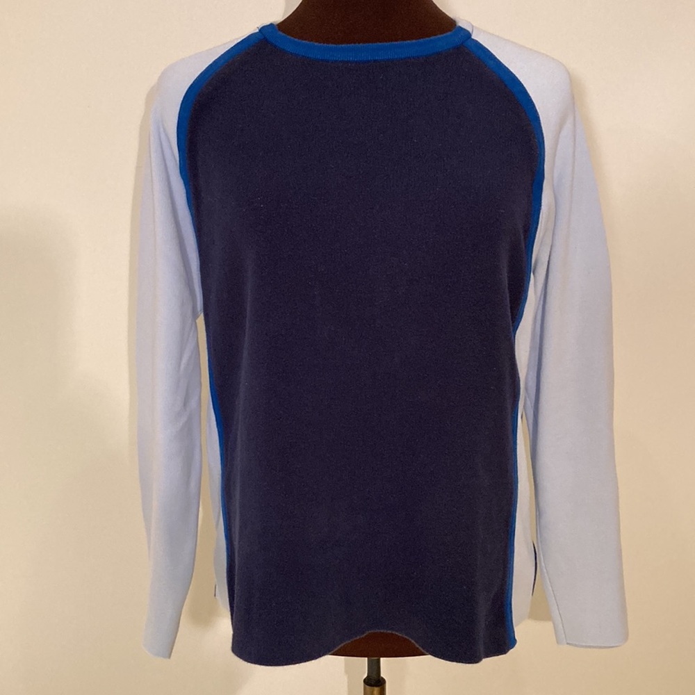Lacoste pullover dynamic Colorblocking blues 40 - Picture 2 of 14